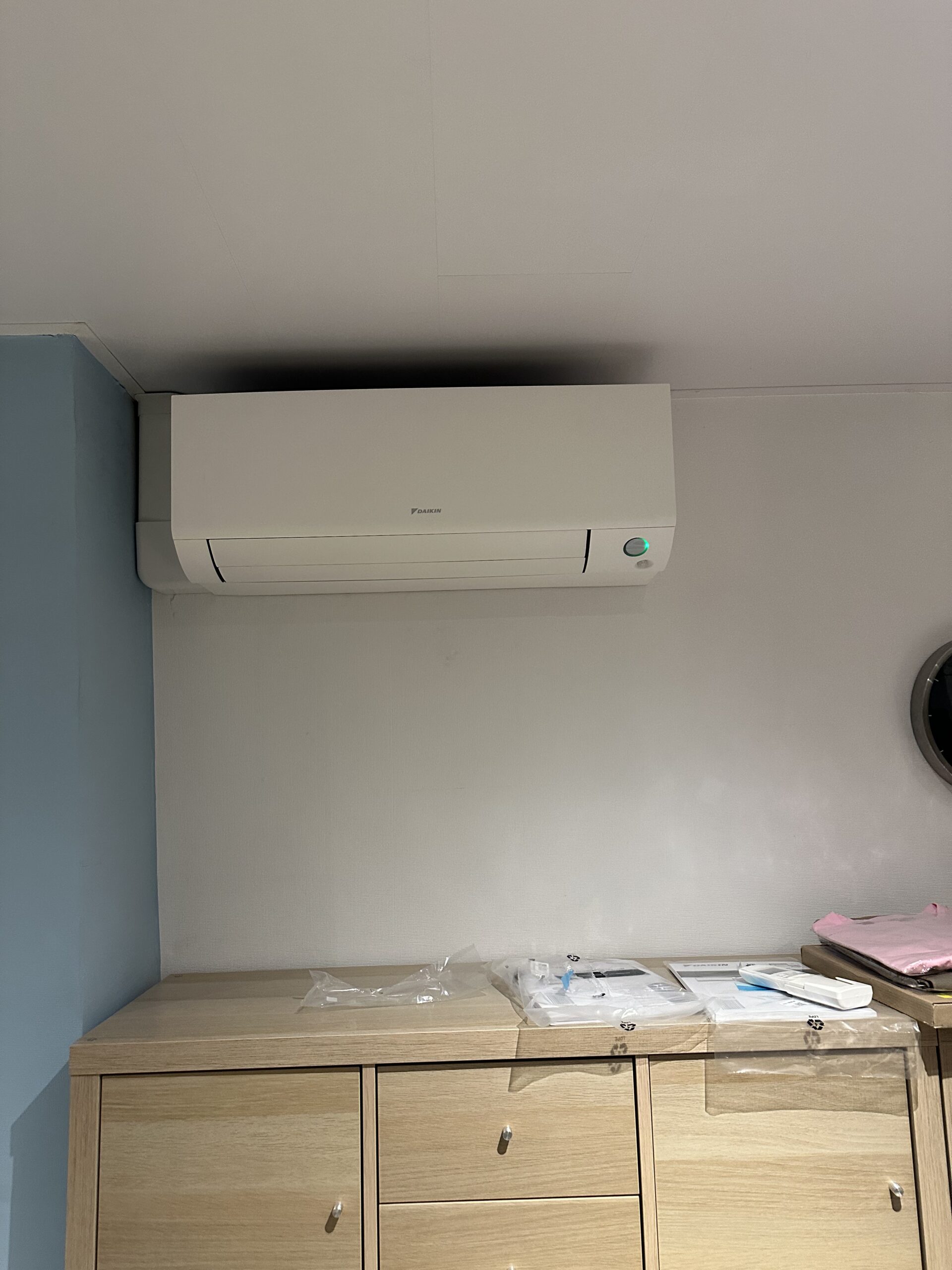 Warmtepomp lucht-lucht installatie door Solar Planeet