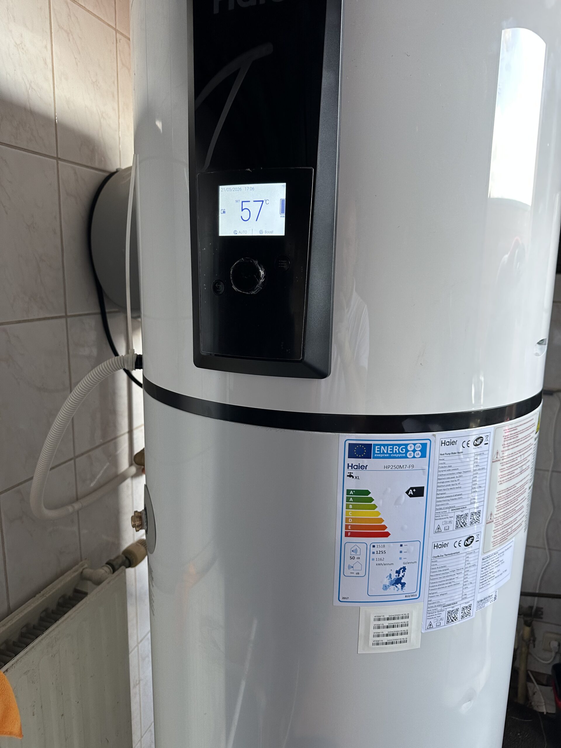 Warmtepompboiler door Solar Planeet