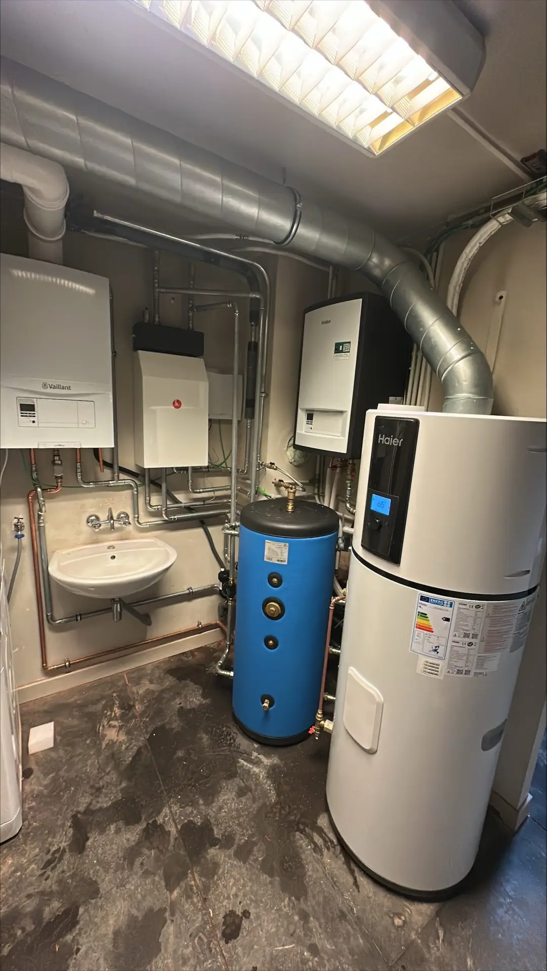 Warmtepompboiler-installatie door Solar Planeet