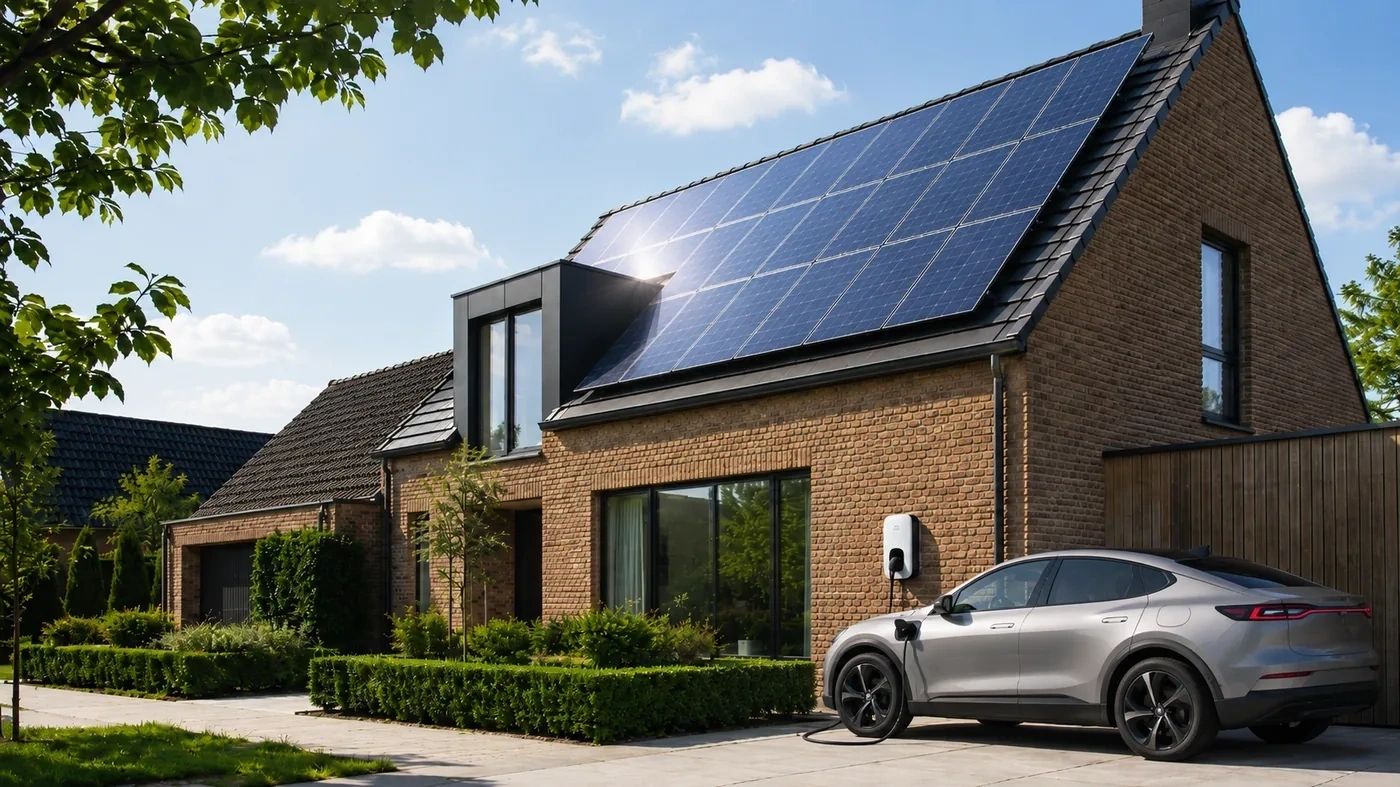 Gezin met Sigenergy thuisbatterij